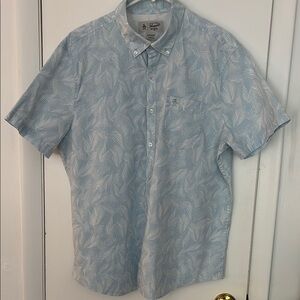 ORIGINAL PENGUIN Blue Casual Button Down Shirt XL PERFECT condition